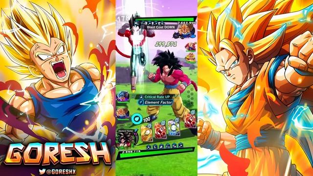 (Dragon Ball Legends) THE FULL TAG GOKU & VEGETA TEAM IS NOW POSSIBLE! POWER OF THE ULTIMATE DUO! смотреть онлайн