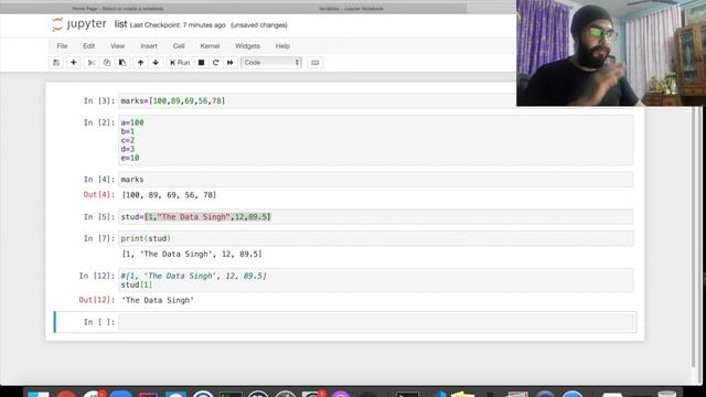 #7 Python List | What is List | List Data Type | Data Types in Python | Python Tutorials Hindi