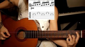 Moi... Lolita -  Alizée | На гитаре + разбор | Ноты табы