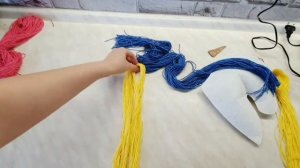 DIY Органайзер для заколок из фетра "Единорог" / DIY Organizer for hairpins made of felt "Unicorn"