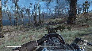 Fallout 4 Gatling Laser to Assaultron Laser Mod Showcase