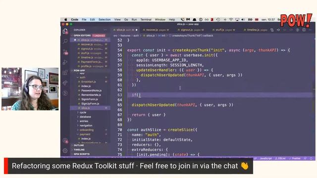 ? ? Refactoring some Redux Toolkit stuff for usepow.app · #SundayFundayStream смотреть онлайн
