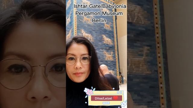 Ishtar Gate/Babylonia in Pergamon Museum Berlin Germany