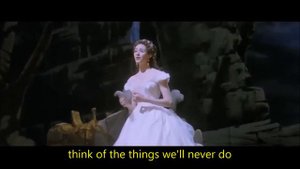 THINK OF ME - Emmy Rossum - Phantom of the Opera - with English subtitles