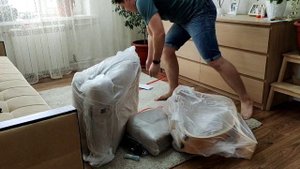 Массажное кресло Yamaguchi Liberty. Показываю, как быстро они собирается в одни руки