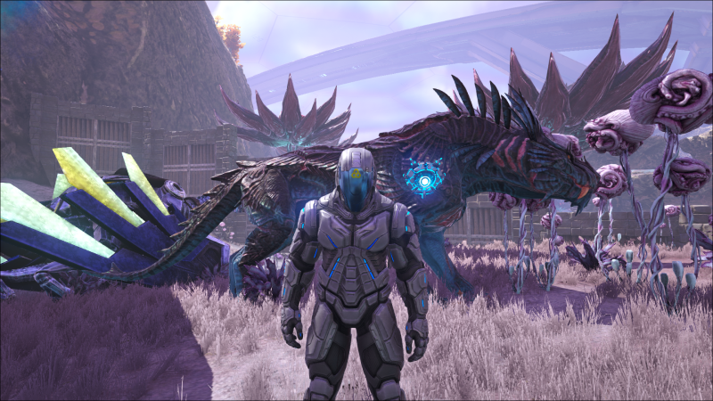 ARK: Survival Evolved .ГЕНЕЗИС 2 . приручаю тенегрива