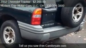 2002 Chevrolet Tracker 2-Door Convertible 4WD - for sale in