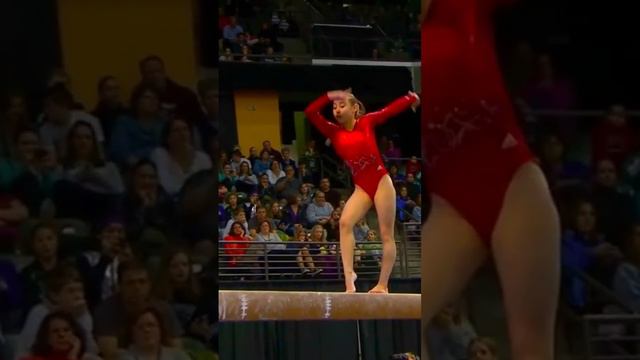 Katelyn Ohashi beam