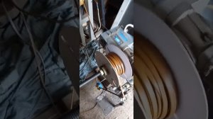 искусственный ротанг-проба выпуска на самодельном экструдере