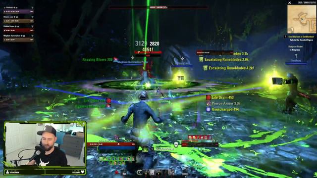 ESO Necrom Day 3: Tanking Dungeons with the Arcanist смотреть онлайн