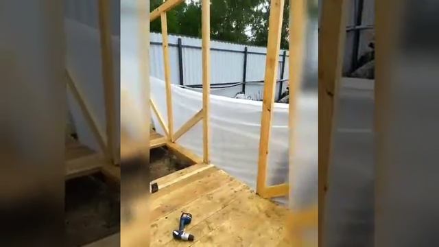 Как построить вольер для кроликов за 7 дней (4 день) смотреть онлайн