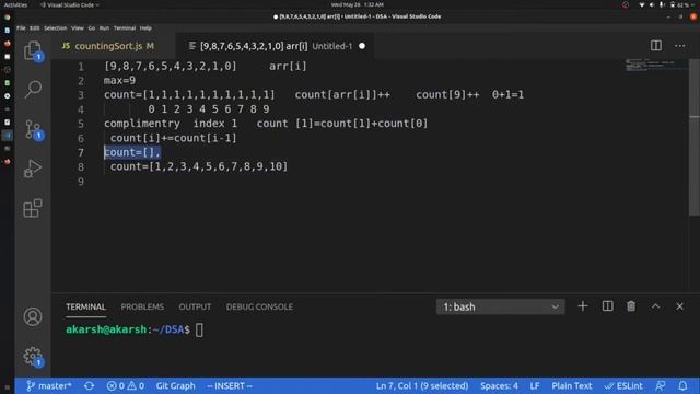 #sort Counting Sort | Algorithm |Day 14
