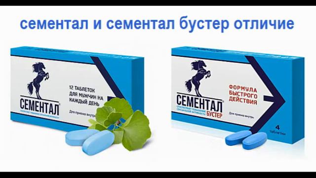 сементал и сементал бустер отличие