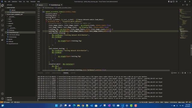 Plotly Deep Learning App : How to Visualize MNIST dataset- PART II смотреть онлайн