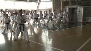 Абэ Кейго и Сергей Сизов ката Ганкаку