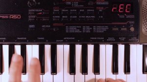 Yamaha PSS A-50 Sound Demo (no talking)