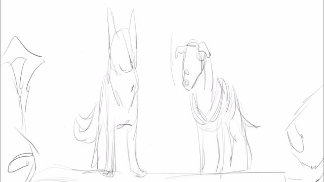 Four Hellhounds of the Apocalypse| Storyboard in progress| clip 1 смотреть онлайн