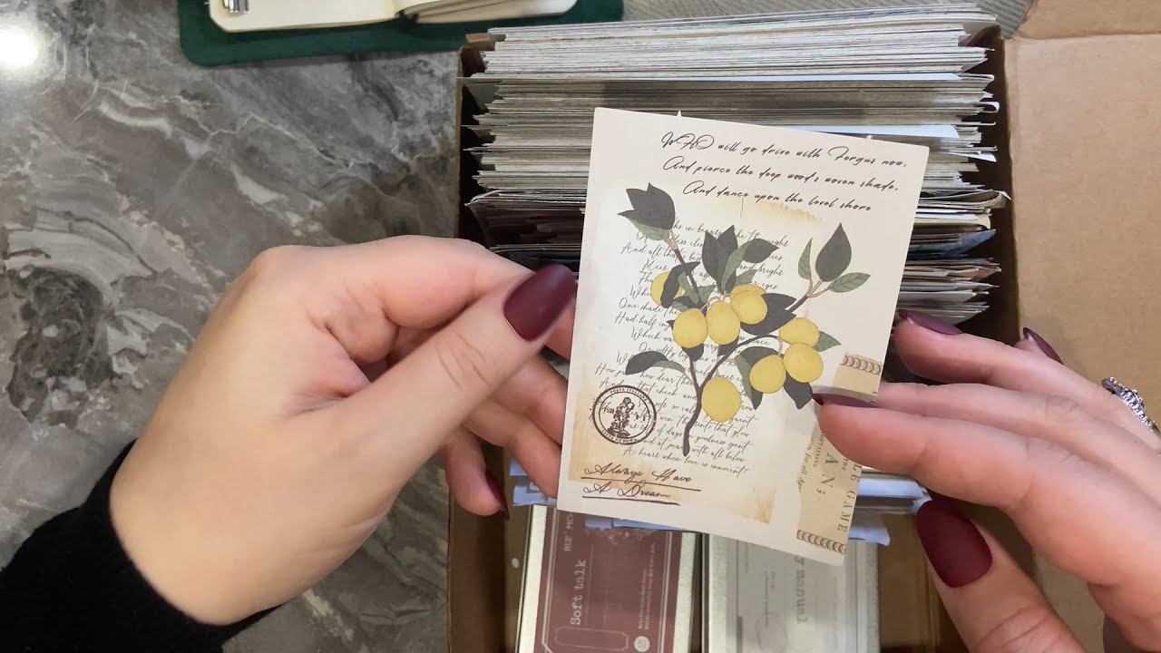 | ASMR for sleep | Vintage Journaling | No talking | Mini journal decoration | Relaxation 12 смотреть онлайн