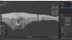 Риггинг персонажа из программы Fuse в Blender 2.9 часть 1. Аддон Rigify.