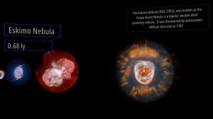 Space Size Comparison | Biggest Galaxies and Nebulae | Satisfying Video