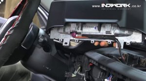 How To Removal Radio,Screen 2015 BMW X6 F16  by 인디웍 indiwork