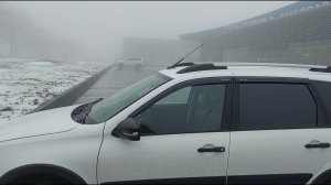 LADA GRANTA CROSS 23 Конец ноября Саратов 27.11.23 Туман и тепло