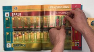 EURO 2020 PANINI 2021 Tournament Edition ФУТБОЛ ЕВРО 2020 Альбом наклеек Панини 2021