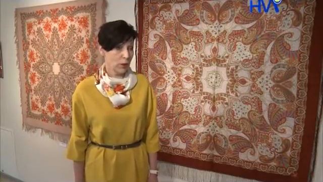 Павлопосадские платки:  Наша коллекция №77