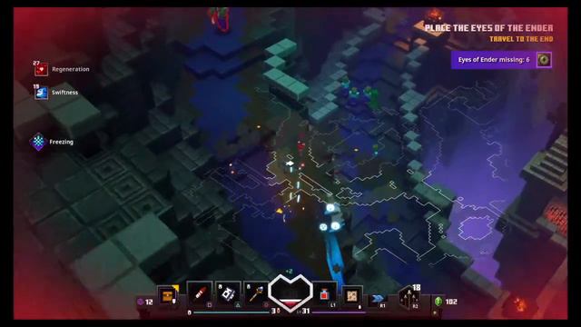 Minecraft dungeons [The stronghold] смотреть онлайн