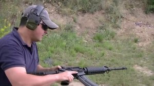 Винтовка малокалиберная Walther Colt М4 Carbine кал. 22 LR, первый отстрел