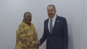 С.Лавров и Н.Пандор, Рио-де-Жанейро, 22 февраля 2024 года