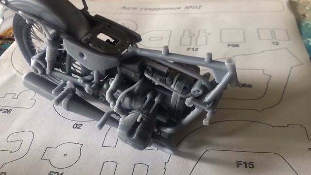 Мотоцикл Урал напечатанный на 3d принтере смотреть онлайн