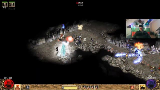 DIABLO 2 ZY-EL MOD 4.8 BARBARIAN-NECROMANCER PART 1 Diyana Andreeva-Дияна Андреева SPEED смотреть онлайн