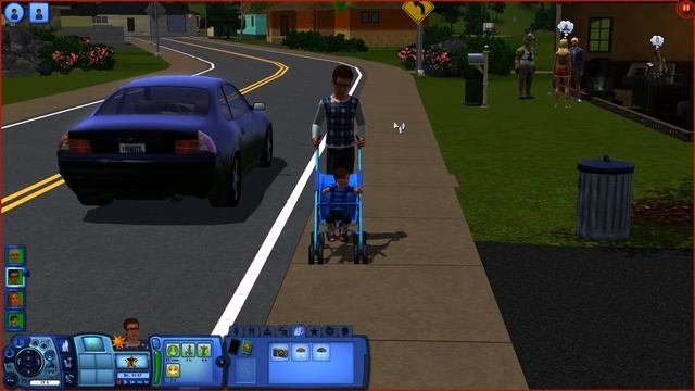 Давай играть в Sims3 Времена года. Серия #1. Знакомство