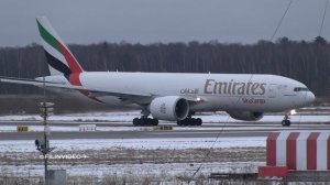 ✈Грузовик Жжёт! 700 Метров и Взлёт! Пустой Boeing 777 Cargo / Домодедово 2020