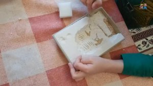 Раскопки динозавра. Набор Я Палеонтолог. Скелет тираннозавра.