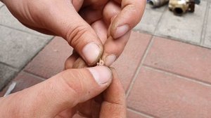 Разобрал краны на латунь и разную мелочевку на цветные металлы!!!