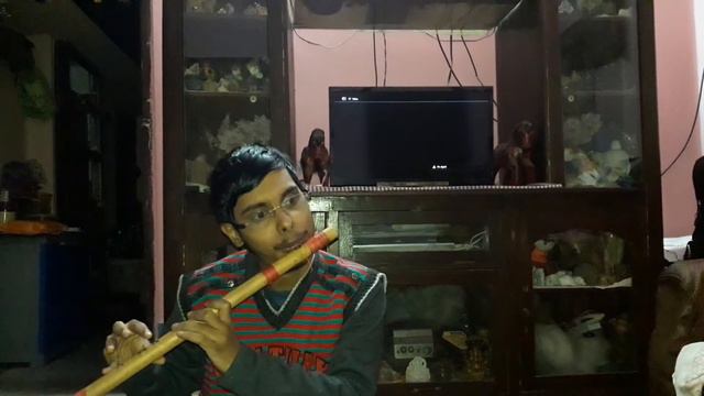 Flute   played  by Subhasish Buxy