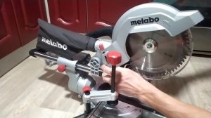Распаковка торцовочной пилы Metabo KGSV 216 M