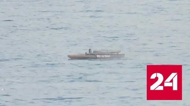 Уничтожение атаковавших "Приазовье" беспилотников сняли на видео - Россия 24 