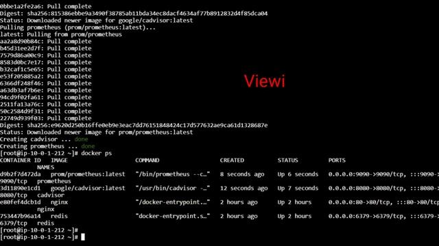 Monitoring Docker Containers using Docker stats, Prometheus and cAdvisor