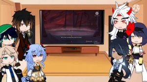 | Genshin Impact Characters React to Lumine vs Ei final battle |