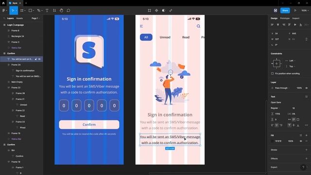 Mobile Chat App Design | Daily Design 2 | 2023 | Figma UI UX | Web Design Tutorial