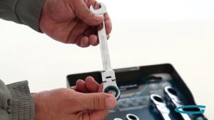 Обзор Набор гаечных комбинированных ключей с трещоткой, 7 шт. GROSS 14891