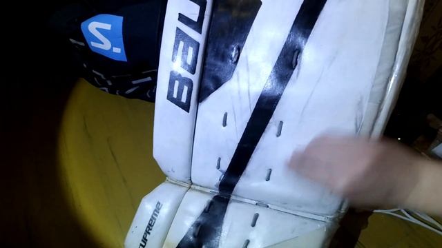 Как отчистить вратарские щитки \ блин \ ловушку от следов шайб? смотреть онлайн