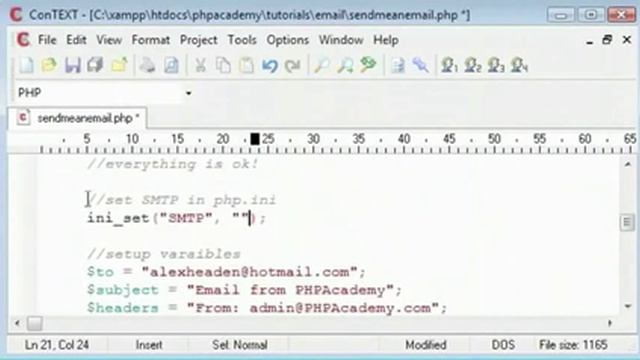 Sending Email Part 3 - English