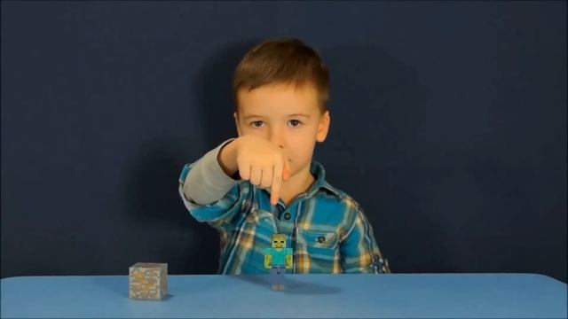 Майнкрафт - игрушки - фигурки из игры - серия 1 - обзор на русском. Minecraft Toys Action Figures.