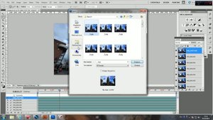 Стабилизация изображения в АдобеФотошоп после интервальной съёмки (Timelapse)