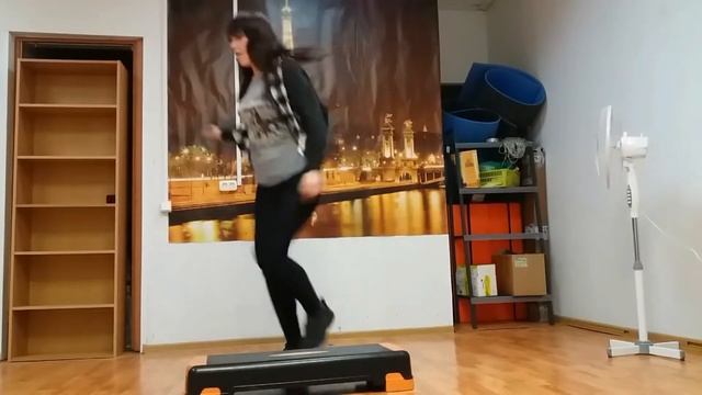 Степ хип хоп аэробика #хипхоп #аэробика #кардио #music #hiphop #aerobics