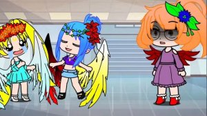 По камушкам по камушкам мы школу разберём.Меме.Гача Лайф.Сейлор Мун.